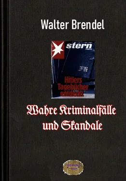 Walter Brendel Wahre Kriminalfälle und Skandale обложка книги