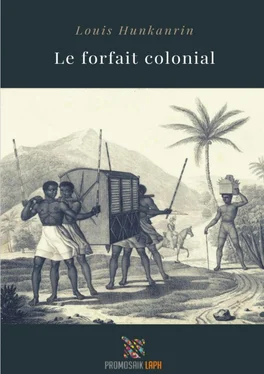 Louis Hunkanrin Le forfait colonial обложка книги