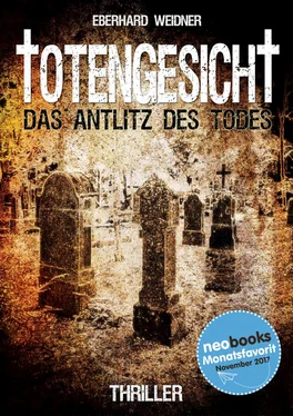 Eberhard Weidner Totengesicht обложка книги