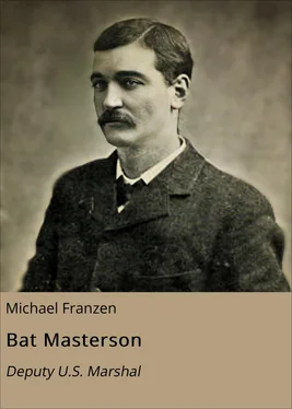 Michael Franzen Bat Masterson обложка книги