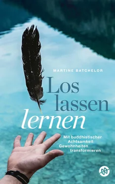 Martine Batchelor Loslassen lernen обложка книги