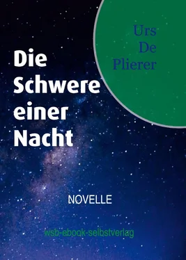 Urs De Plierer Die Schwere einer Nacht обложка книги