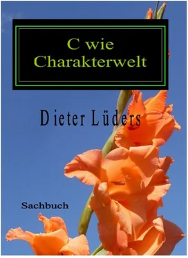 Dieter Lüders C wie Charakterwelt обложка книги