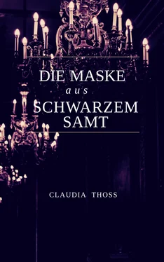 Claudia Thoß Die Maske aus schwarzem Samt обложка книги