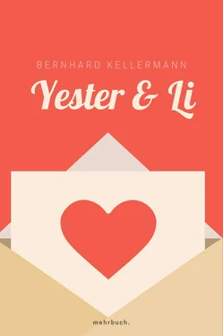 Bernhard Kellermann Yester und Li обложка книги