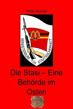 Walter Brendel Die Stasi – Eine Behörde im Osten обложка книги