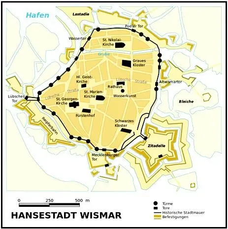 Innerhalb der Hanse gehörte Wismar zu den wendischen Städten von denen es die - фото 9