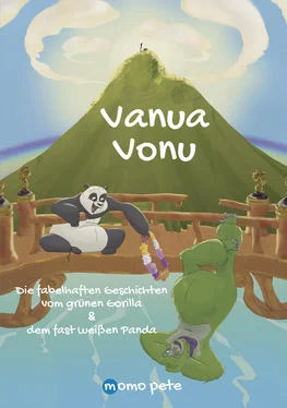 Momo Pete Vanua Vonu Die fabelhaften Geschichten vom grünen Gorilla & dem fast weißen Panda обложка книги