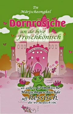 Frank Fodderwestje Dornrösjche un de böse Froschkönisch обложка книги