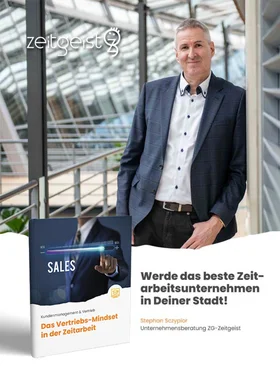 Stephan Sczypior Das Vertriebs-Mindset in der Zeitarbeit обложка книги