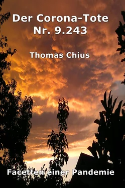 Thomas Chius Der Corona-Tote Nr. 9.243 обложка книги