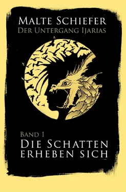 Malte Schiefer Der Untergang Ijarias обложка книги