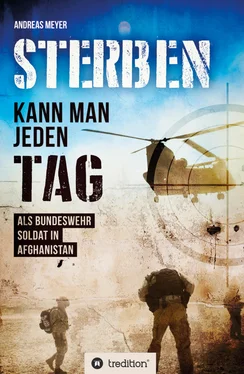 Andreas Meyer Sterben kann man jeden Tag Als Bundeswehrsoldat in Afghanistan обложка книги