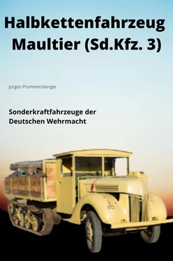 Jürgen Prommersberger HALBKETTENFAHRZEUG MAULTIER - Sonderkraftfahrzeug 3 (Sd.Kfz. 3) обложка книги