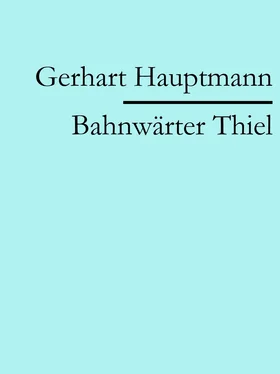 Gerhart Hauptmann Bahnwärter Thiel обложка книги