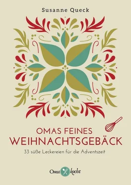 Susanne Queck Omas feines Weihnachtsgebäck обложка книги