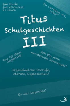 Andreas Dietrich Titus Schulgeschichten III обложка книги