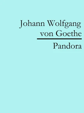 Johann Wolfgang von Goethe Pandora обложка книги