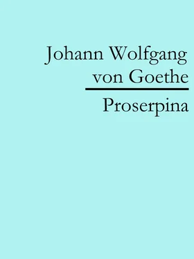 Johann Wolfgang von Goethe Proserpina обложка книги