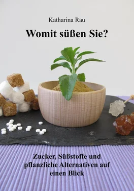 Katharina Rau Womit süßen Sie? Zucker, Süßstoffe und pflanzliche Alternativen auf einen Blick обложка книги
