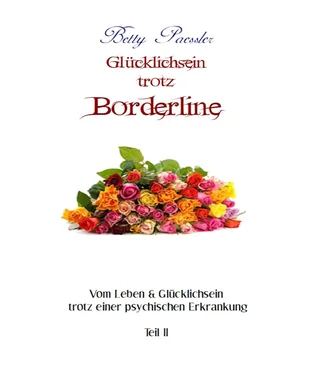 Betty Paessler Glücklichsein trotz Borderline обложка книги