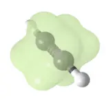 c Abbildungen a Kalottenmodell des Ethinmoleküls b Molekülmodell mit - фото 75