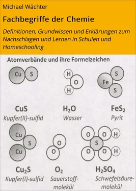 Michael Wächter Fachbegriffe der Chemie обложка книги