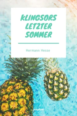 Hermann Hesse Klingsors letzter Sommer обложка книги