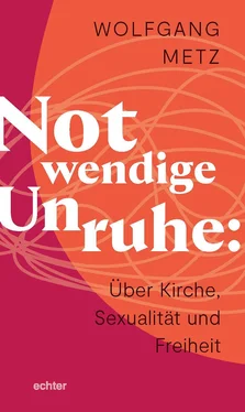 Wolfgang Metz Notwendige Unruhe: Über Kirche, Sexualität und Freiheit обложка книги