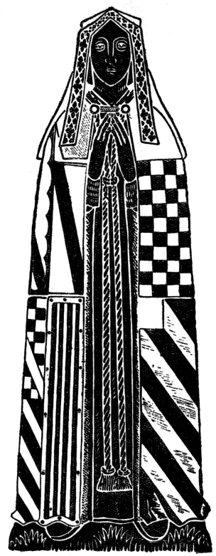 Fig 27 Latón de Elizabeth Knevet Nuestro siguiente ejemplo es una efigie - фото 64