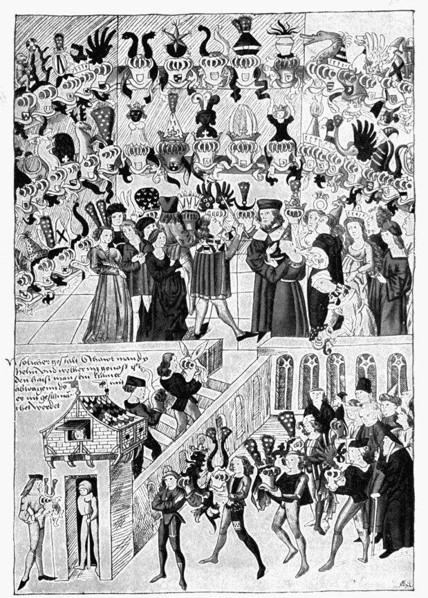 Fig 12 Helmschau o HelmetShow Del Wappencodex zu München de Konrad - фото 45