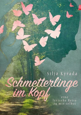 Silja Kyrada Schmetterlinge im Kopf обложка книги