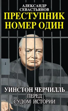 Александр Севастьянов Преступник номер один. Уинстон Черчилль перед судом Истории обложка книги