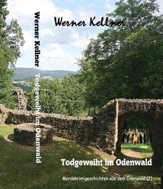 Werner Kellner Todgeweiht im Odenwald обложка книги