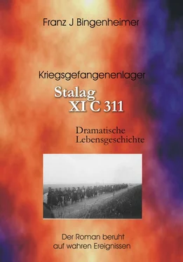 Franz Bingenheimer Stalag XI C 311 обложка книги