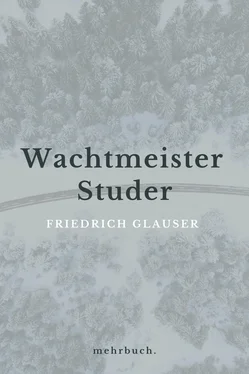 Friedrich Glauser Wachtmeister Studer обложка книги