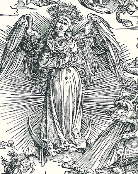 Abbildung 7 Ausschnitt aus Die Frau und der Drache von Albrecht Dürer - фото 9