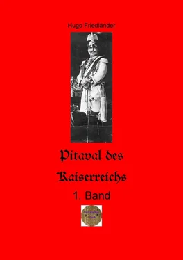 Hugo Friedländer Pitaval des Kaiserreichs, 1. Band обложка книги