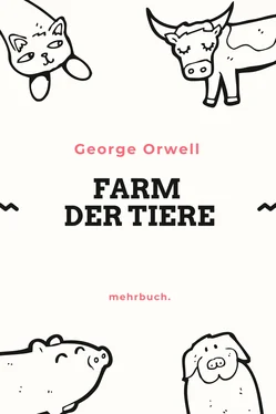 George Orwell Farm der Tiere обложка книги