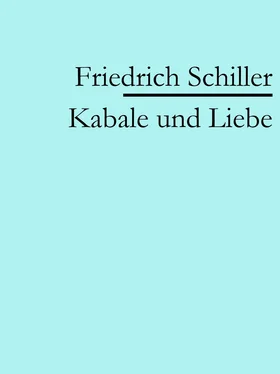 Friedrich Schiller Kabale und Liebe обложка книги