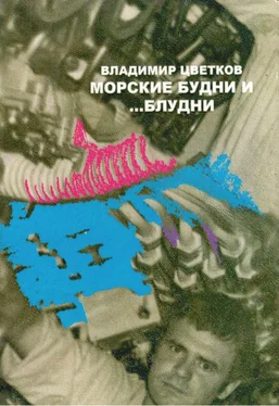 Владимир Цветков Морские будни… и блудни обложка книги