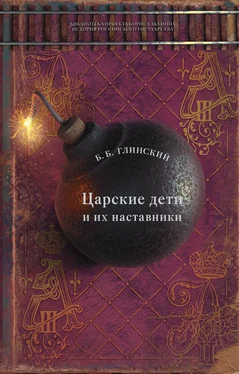 Борис Глинский Царские дети и их наставники обложка книги