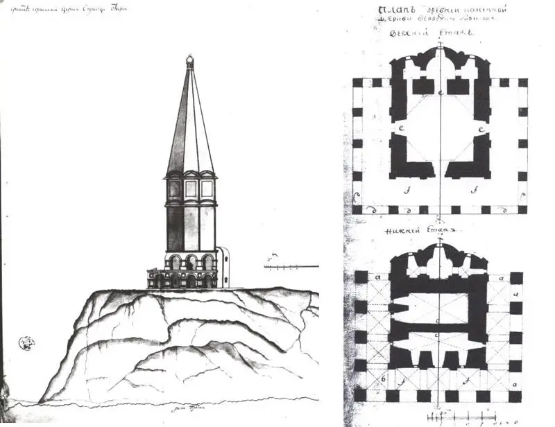 Рис1112 Конец XVIII начало XIX века Фасад Борисовской церкви с приезда - фото 11