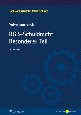 Volker Emmerich BGB-Schuldrecht Besonderer Teil, eBook обложка книги