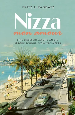 Fritz Raddatz Nizza - mon amour обложка книги