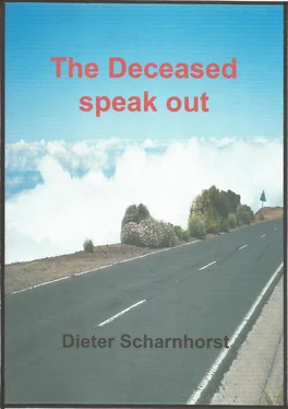 Dieter Scharnhorst The Deceased speak out обложка книги