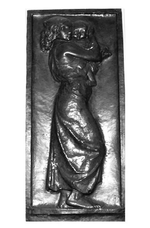 Bildnis von Johanna mit Kind aus der Eingangshalle Er befahl mir in den - фото 10