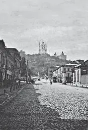 Вид на Андреевскую церковь с Подола Фотооткрытка 1910х годов На - фото 47