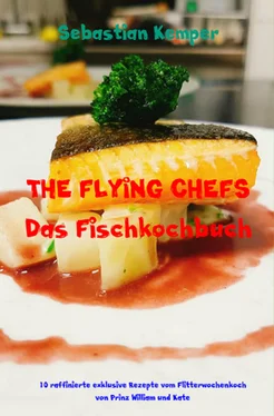 Sebastian Kemper THE FLYING CHEFS Das Fischkochbuch обложка книги