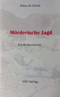 Klaas de Groot Mörderische Jagd обложка книги